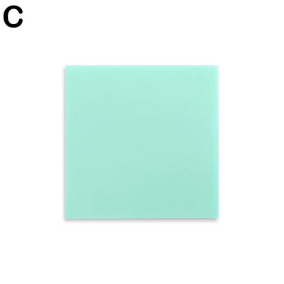 Μικρό φρέσκο διαφανές σημείωμα Αδιάβροχο διαφανές σημειωματάριο για μαθητές σχολείου Αυτοκόλλητα ημερολογίου σελιδοδείκτης