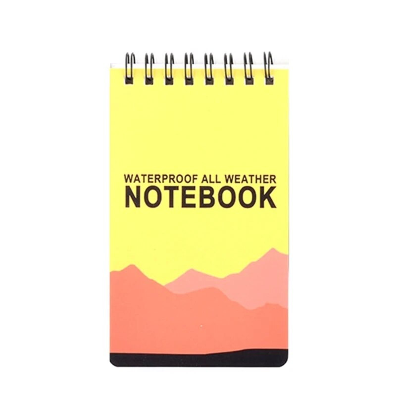 Spiraalmärkmik iga ilmaga veekindel, taktikaline spiraalne märkmik meestele 594A