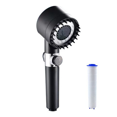 Dušipea 3 režiimiga reguleeritav kõrgsurve dušiotsik, ühe nupuvajutusega vett säästev massaaž Eco dušipea vannitoatarvikud