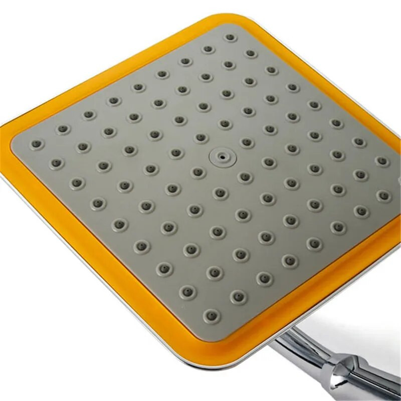 Κεφαλή ντους βροχής μπάνιου 9 ιντσών Περιστροφή 360 μοιρών ABS Κεφαλή ντους με εξοικονόμηση νερού χρωμίου Λεπτή κεφαλή ντους χειρός