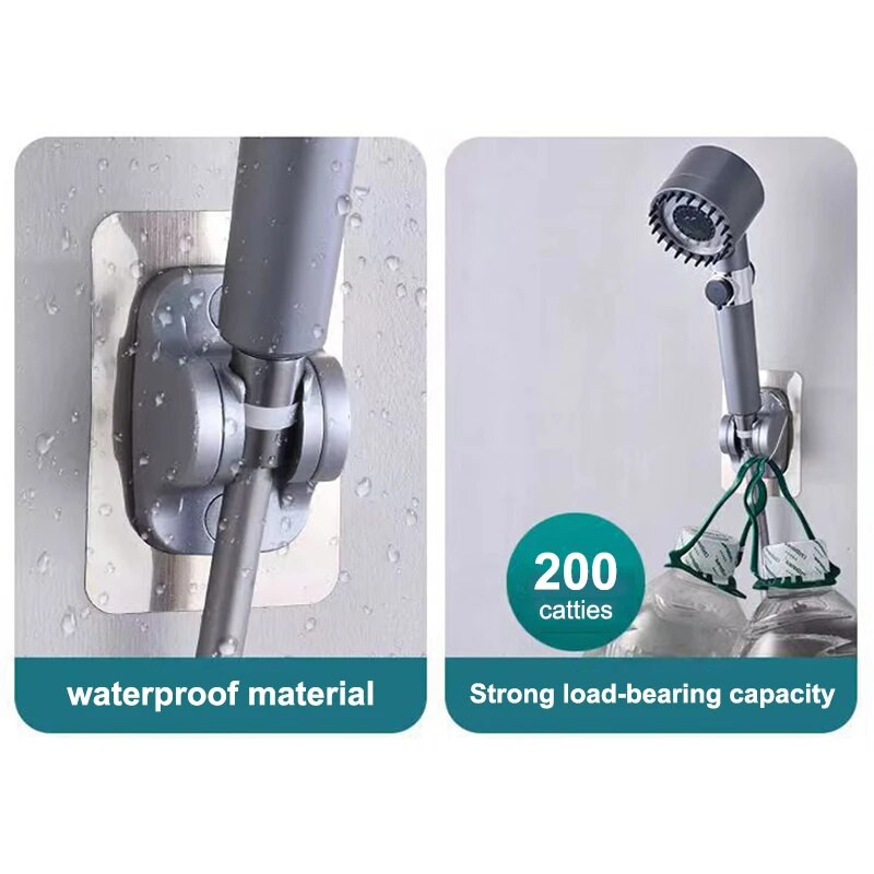 Κεφαλή ντους υψηλής πίεσης 3 λειτουργιών Ρυθμιζόμενη ντουζιέρα εξοικονόμησης νερού Κεφαλή ντους μασάζ νερού με ένα κλειδί με στοιχείο φίλτρου