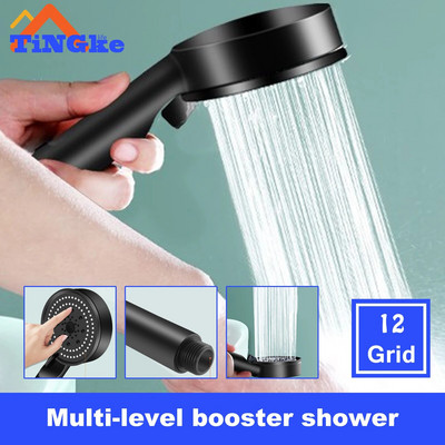 5 режима, регулируема душ глава с високо налягане Водоспестяващи душ душове с воден масаж Душ глава за аксесоари за баня