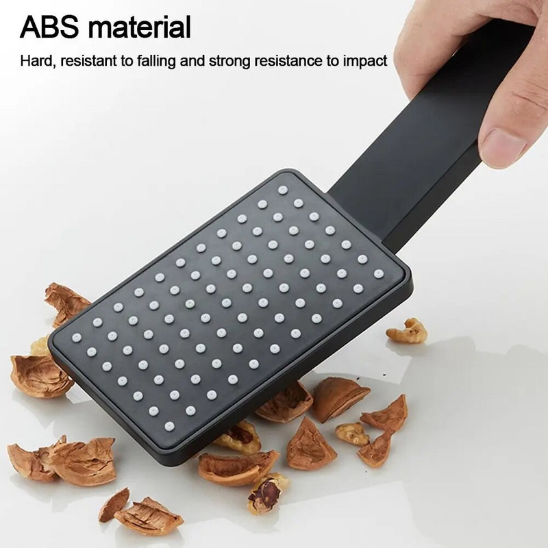 Glava visokotlačnog tuša Kvadratna ručna prskalica srebrna/crna višenamjenska univerzalna raspršivač Kućni kupaonski pribor