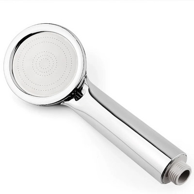 Κεφαλή ντους μπάνιου 3 Λειτουργίες Ρυθμιζόμενη εξοικονόμηση νερού Βροχή υψηλής πίεσης Πολυτελές σπίτι Ξενοδοχείο Ασημένιος ψεκαστήρας Αξεσουάρ μπάνιου