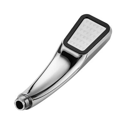 Κεφαλή ντους μπάνιου 3 Λειτουργίες Ρυθμιζόμενη εξοικονόμηση νερού Βροχή υψηλής πίεσης Πολυτελές σπίτι Ξενοδοχείο Ασημένιος ψεκαστήρας Αξεσουάρ μπάνιου