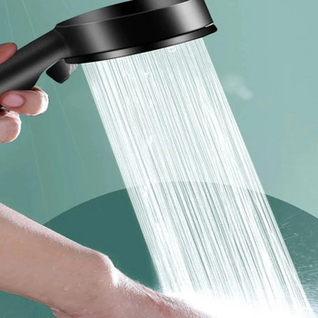 Αξεσουάρ μπάνιου με κεφαλή ντους υψηλής πίεσης 5 ρυθμιζόμενη κεφαλή ντους εξοικονόμησης νερού
