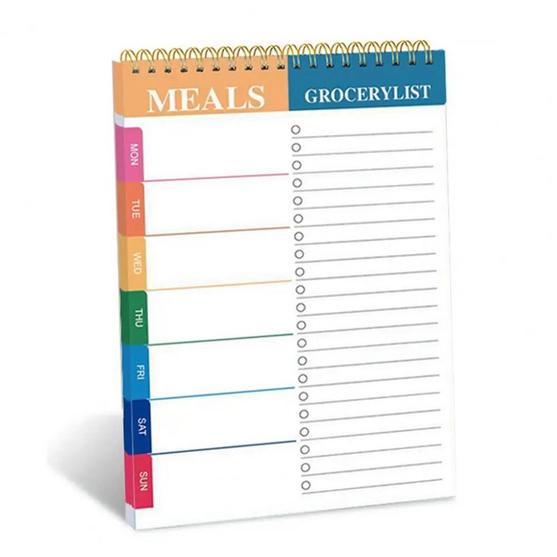 Σχεδιασμός εργασίας με Spiral Binding Time Management Βιβλίο βιβλιοδεσίας σπιράλ για Planning Pad