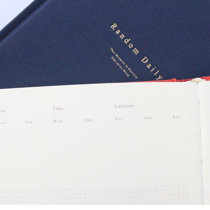 Domikee νέο κλασικό σχολείο γραφείου σκληρό εξώφυλλο χωρίς ημερομηνία σημειωματάρια ημερήσιου σχεδιασμού πρόστιμο ημερολόγιο μαθητή ατζέντα διοργανωτή χαρτικά A6