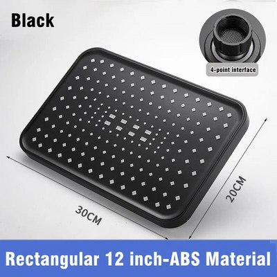 Suure vooluhulgaga ülelaadimine vihmasadu dušipea vihmasadu dušipea Vannitoa segisti asendusosad Avaleht Hotelli dušitarvikud