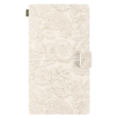 Σημειωματάριο ταξιδιού A6 Vintage ανάγλυφο σημειωματάριο χειροτεχνίας 3D κάλυμμα δαντέλας Αντικαταστάσιμο σχολικό ημερολόγιο αποκομμάτων ημερολογίου μαθητών