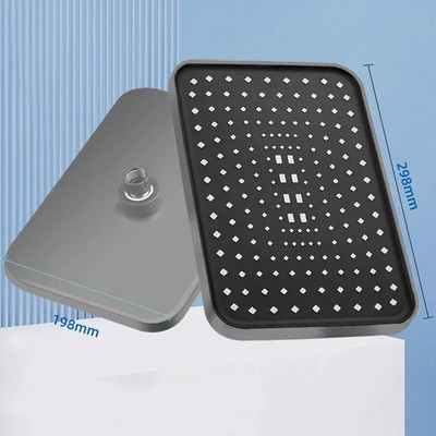 4 režimų reguliuojama dušo galvutė aukšto slėgio vandenį taupantis dušo maišytuvas su savaime išsivalančiais vieno mygtuko „Cut Shift“ vonios kambario priedais