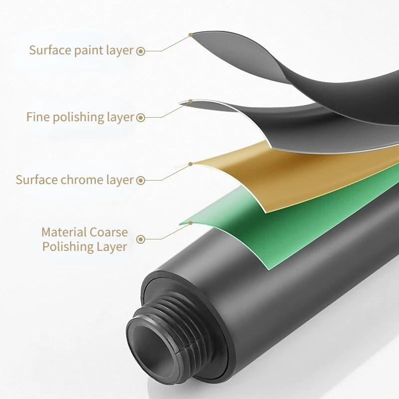 Didelė dušo galvutė, 5 režimai, reguliuojamas aukšto slėgio dušo komplektas su dušo filtru, pasukama dušo galvutė lietaus dušo galvutė