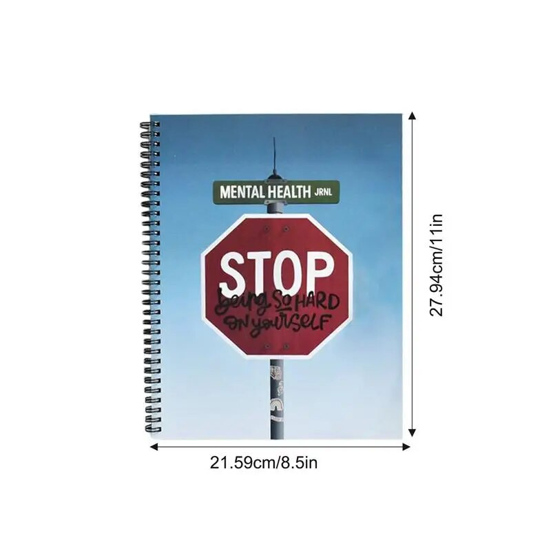 Protas Psichikos sveikatos užrašų knygelė Savidrausmės dienoraštis Padidinkite laimę Sąsiuviniai Savitarnos planavimo priemonė Mokykliniai reikmenys Daugiau laimės