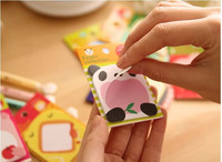 Armsad loomad Kleebised Märkmed Memoleht Märkmik kassi panda Kingitus Kirjatarbed Escolar Papelaria koolitarbed