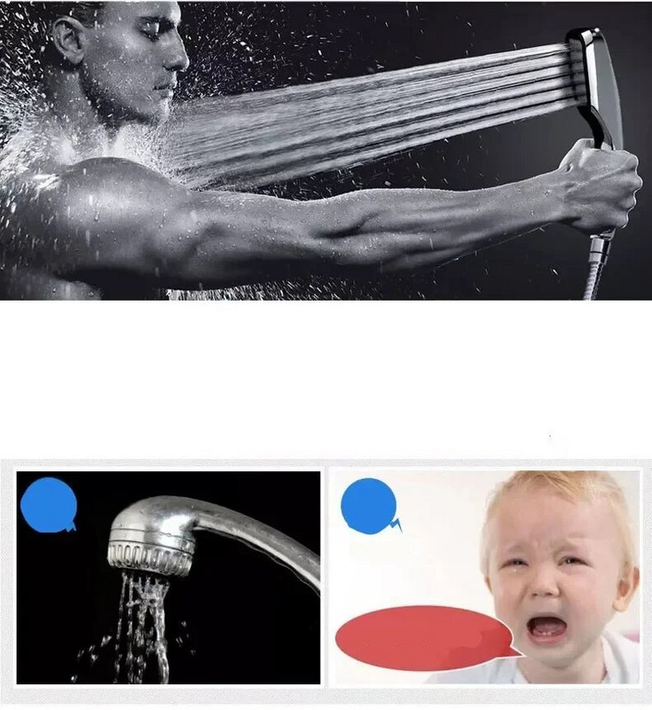 Hot Sale Κεφαλή ντους 300 οπών Υψηλής πίεσης βροχής ροή εξοικονόμησης νερού με ψεκασμό χρωμίου ABS για εξοικονόμηση νερού Αξεσουάρ μπάνιου