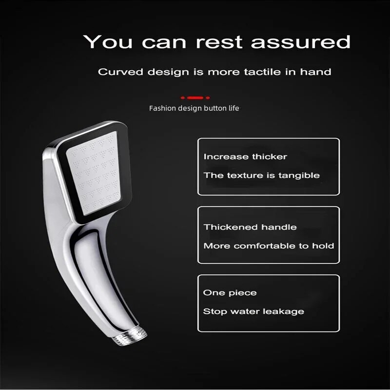 Hot Sale Κεφαλή ντους 300 οπών Υψηλής πίεσης βροχής ροή εξοικονόμησης νερού με ψεκασμό χρωμίου ABS για εξοικονόμηση νερού Αξεσουάρ μπάνιου