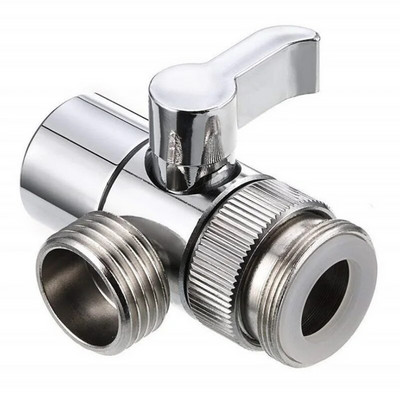 Supapă de deviere a robinetului de bucătărie cu cap de duș Adaptor de robinet Set separator pentru devierea apei Acasă Baie Deviator de bucătărie