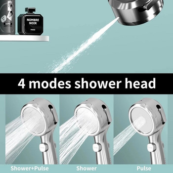 Νέα κεφαλή ντουζιέρας υψηλής πίεσης χειρός μπάνιου εξοικονόμησης νερού ρυθμιζόμενη ψηφιακή οθόνη LED ψεκασμού LED