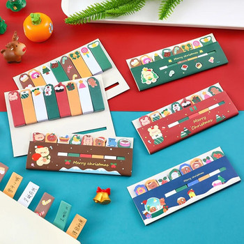 Νέα Χαρούμενα Χριστούγεννα Sticky Notes Kawaii Αυτοκόλλητα σημειωματάρια με αυτοκόλλητα χαρτί Αυτοκόλλητα Decal Scrapbooking Diy χαρτικά σημειωματάριο