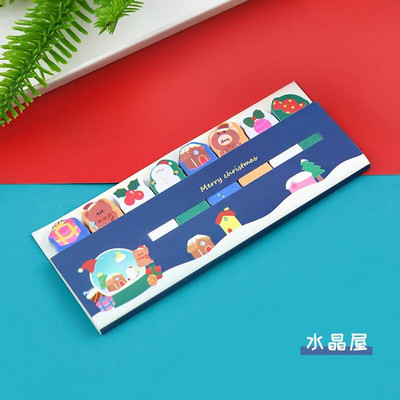 Uued häid jõule Kleepmärkmed Kawaii Isekleepuvad memoplaadid Paberkleebised Kleebised Scrapbooking Kirjatarbed Märkmik