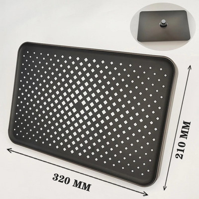 Μεγάλο πάνελ 320 χιλιοστών Μεγάλης ροής Υπερφόρτιση Βροχόπτωσης Τοποθετημένο σε οροφή ντους Κεφαλή ντουζιέρα Υψηλής πίεσης Abs Thicken Μπάνιο Ντους