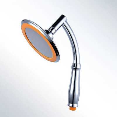 6 ιντσών κεφαλή ντους βροχής υψηλής πίεσης, κεφαλή ντους χειρός 360 ρυθμιζόμενα αξεσουάρ μπάνιου, εξοικονόμηση νερού