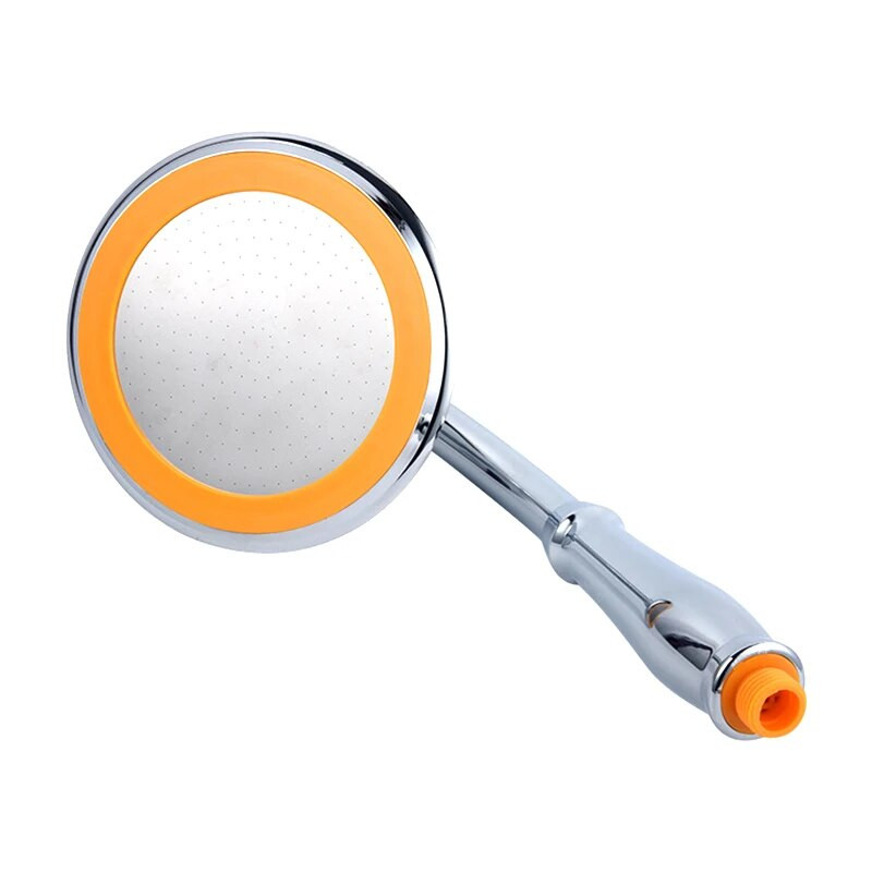 6 ιντσών κεφαλή ντους βροχής υψηλής πίεσης, κεφαλή ντους χειρός 360 ρυθμιζόμενα αξεσουάρ μπάνιου, εξοικονόμηση νερού