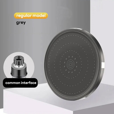 6 režimov vysokotlaková dažďová sprchová hlavica, úsporná dažďová sprchová hlavica Magic Water Flow, kúpeľňové doplnky