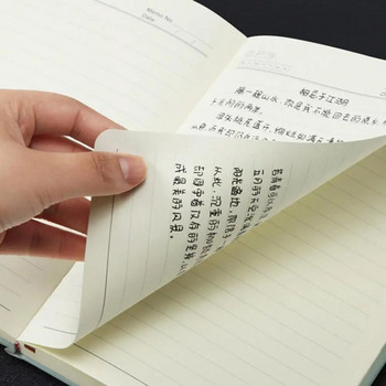 Еластичен тефтер с вложка за писалка с дневник с подвързия за шиене Универсален бележник A5 Устойчиво зашито подвързване Гладко писане за офис