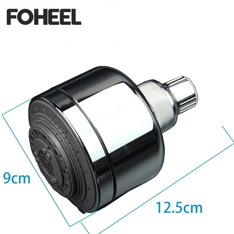 Aukšto slėgio dušo galvutė FOHEEL Vandenį taupanti ant lubų montuojama fiksuota penkių pavarų pasukama SPA dušo galvutė, skirta vonios kambariui