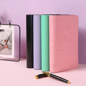 Kõvakaaneline A6 sülearvuti 2022 märkmikkaardi pesad Ajakavaraamat Lahtised lehtedega märkmikuköitjad Fotokaardid Agenda 2022 märkmik блокнот