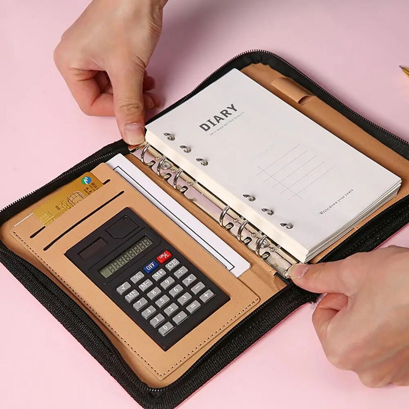 Kõvakaaneline A6 sülearvuti 2022 märkmikkaardi pesad Ajakavaraamat Lahtised lehtedega märkmikuköitjad Fotokaardid Agenda 2022 märkmik блокнот