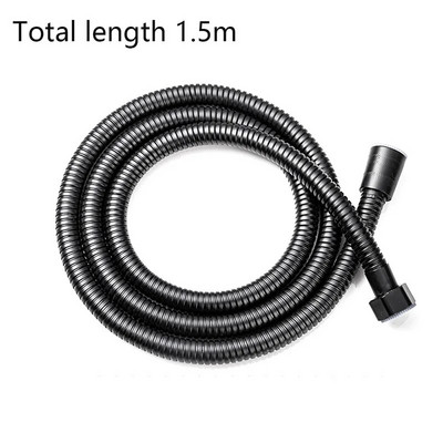 6-brzinska podesiva visokotlačna glava tuša Zaustavljanje vode jednim ključem Ručna glava tuša s crijevom za uštedu vode Kupaonski pribor