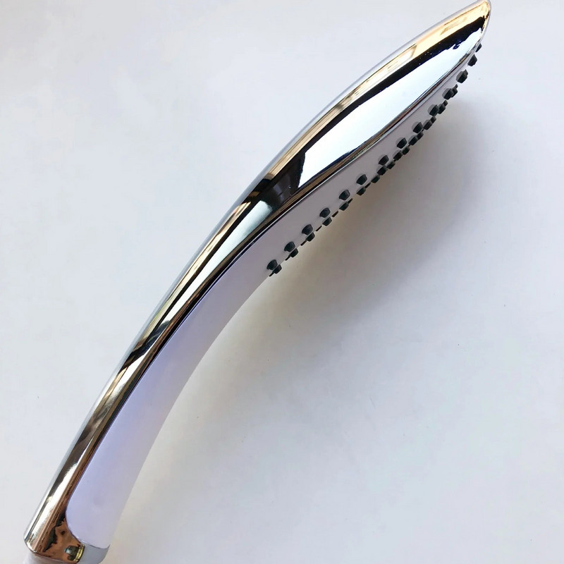 ZhangJi 2022 New Arrival White Abs Χειρός ντουζιέρας Αξεσουάρ μπάνιου Ακροφύσιο ντους 25cm Ελαφρύ ντους