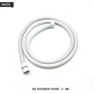 Χειρός ορειχάλκινος ψεκαστήρας ντουζιέρας χειρός, στρογγυλός, λευκός/βουρτσισμένος χρυσός/χρώμιο/γκρι/μαύρος ματ Ψεκαστήρας μπάνιου