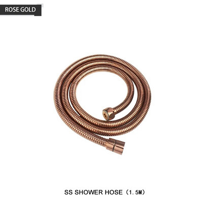 Χειρός ορειχάλκινος ψεκαστήρας ντουζιέρας χειρός, στρογγυλός, λευκός/βουρτσισμένος χρυσός/χρώμιο/γκρι/μαύρος ματ Ψεκαστήρας μπάνιου