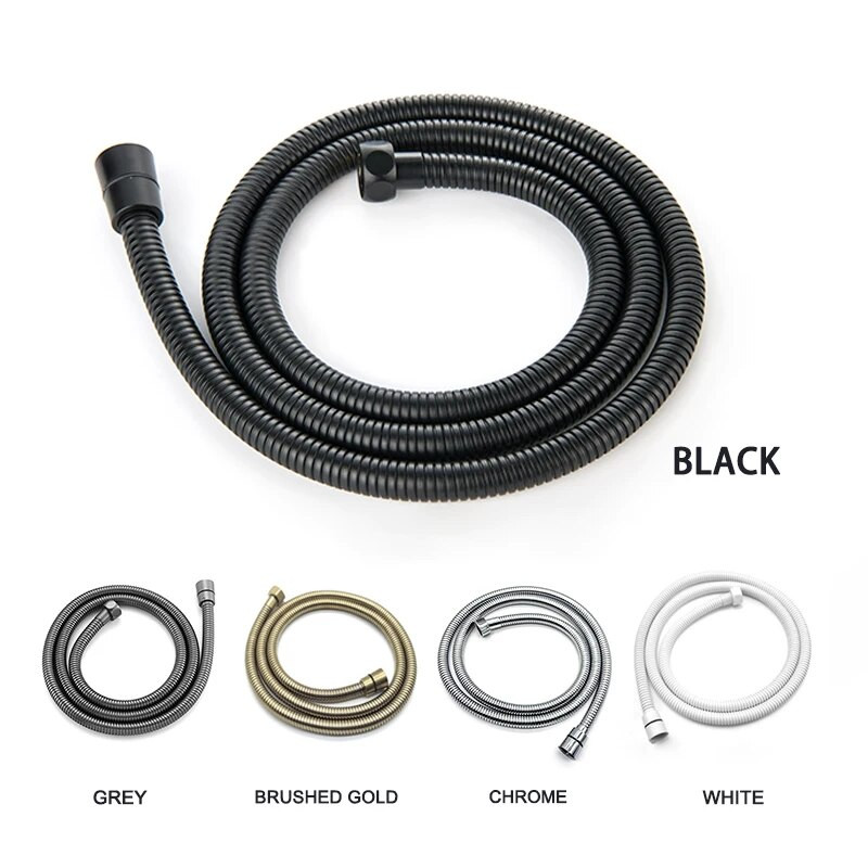 Χειρός ορειχάλκινος ψεκαστήρας ντουζιέρας χειρός, στρογγυλός, λευκός/βουρτσισμένος χρυσός/χρώμιο/γκρι/μαύρος ματ Ψεκαστήρας μπάνιου