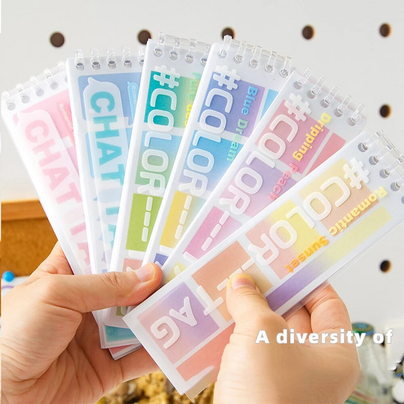 20 φύλλα ντεγκραντέ Έγχρωμη ετικέτα Ευρετήριο Αυτοκόλλητα Φοιτητής Εγγράψιμο Αυτοκόλλητο Ταξινόμησης Σελιδοδείκτες Υπόμνημα Υπόμνημα Χαρτικά