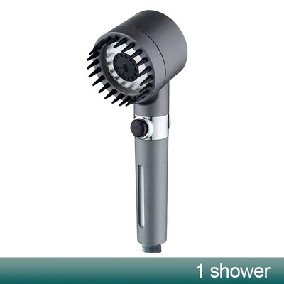 Zhangji Vysokotlaková sprchová hlavica s 3 režimami a tlačidlom Stop Ručná tryska na úsporu vody Kúpeľňové doplnky