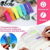 140 φύλλα Αυτοκόλλητες σημειώσεις Σημαίες 7 καρτέλες χρώματος Ευρετήριο Σημαία Φωτεινό χρώμα Αυτοκόλλητα ευρετηρίου σελίδας Ημιδιαφανής δείκτης σελίδας για σελιδοδείκτης σελίδας