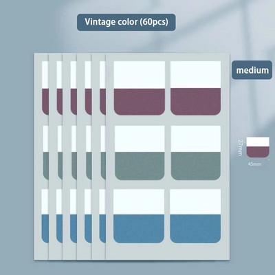 Αυτοκόλλητα ευρετηρίου Αυτοκόλλητα με αυτοκόλλητες ετικέτες που επισημαίνονται με έγχρωμο αυτοκόλλητο φθορίζοντος αυτοκόλλητο οδηγιών αυτοκόλλητες σημειώσεις