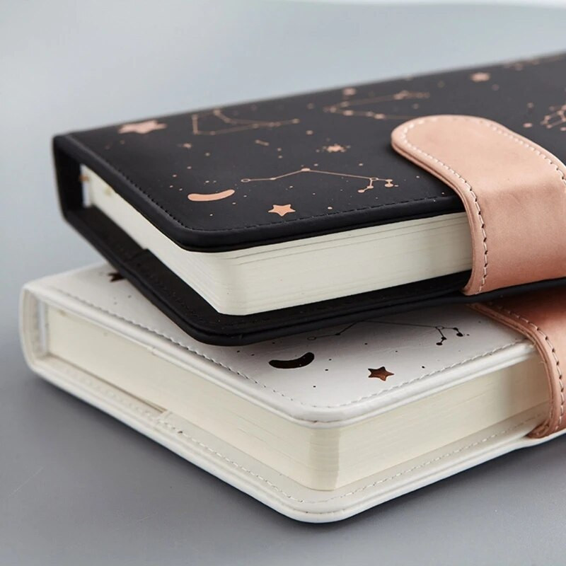 Σημειωματάριο Constellation Weekly Planner Diary Notebooks Ημερήσια μηνιαία ημερήσια διάταξη χρονοδιαγράμματα Σχολικά είδη A6 Planner Book K1KF