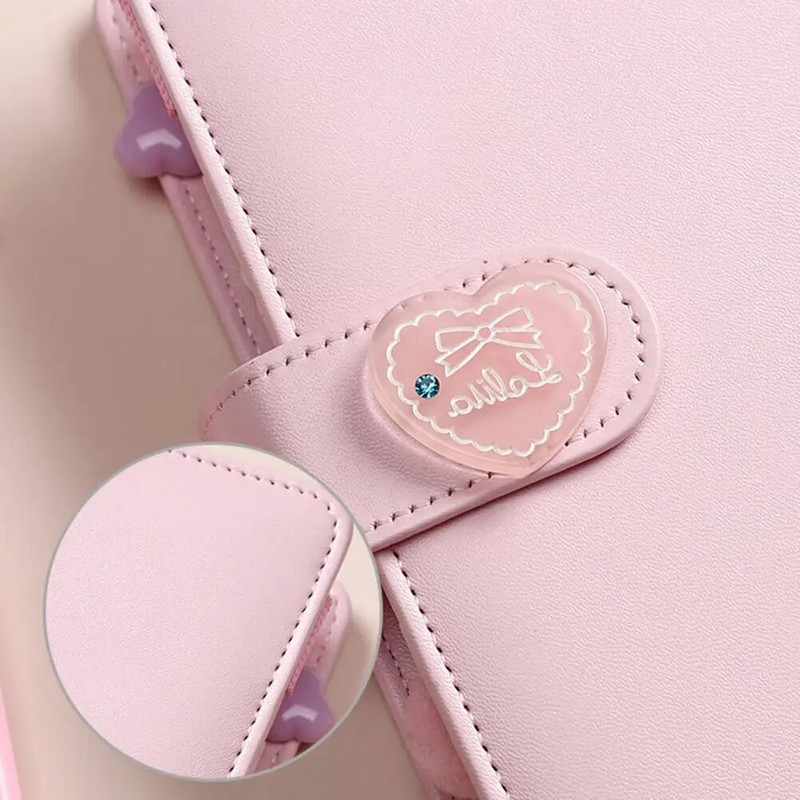 DIY Binder Notebook Writing Notebook Διακοσμητικό Ορθογώνιο Ημερολόγιο για Σχολικό Κάλυμμα Τάξης