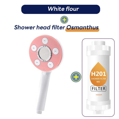 Vysokotlaková mini sprchová hlavica s dažďovou sprchou, sprchová hlavica s dažďovou sprchou Magic Water Flow, kúpeľňové doplnky Rainshower na úsporu vody