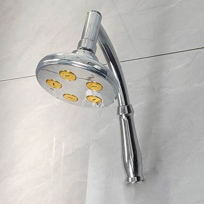 Vysokotlaková mini sprchová hlavica s dažďovou sprchou, sprchová hlavica s dažďovou sprchou Magic Water Flow, kúpeľňové doplnky Rainshower na úsporu vody