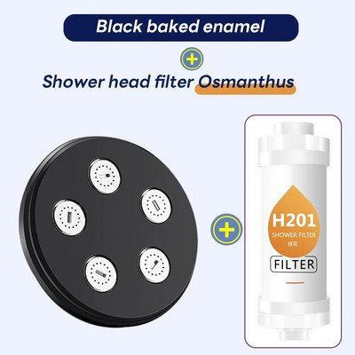 Vysokotlaková mini sprchová hlavica s dažďovou sprchou, sprchová hlavica s dažďovou sprchou Magic Water Flow, kúpeľňové doplnky Rainshower na úsporu vody