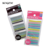 300 lehte värvilised kleebised läbipaistvad fluorestseeruvad registrikaardid lipud kleepuvad kirjatarbed lastele kingitused kooli kontoritarbed