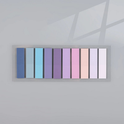 Νέα αυτοκόλλητα με ευρετήριο χρώματος PET Αυτοκόλλητα αυτοκόλλητα ευκολίας Σημείωση για αυτοκόλλητα σχεδιασμού σήμανσης σελίδας Σχολικά είδη γραφείου