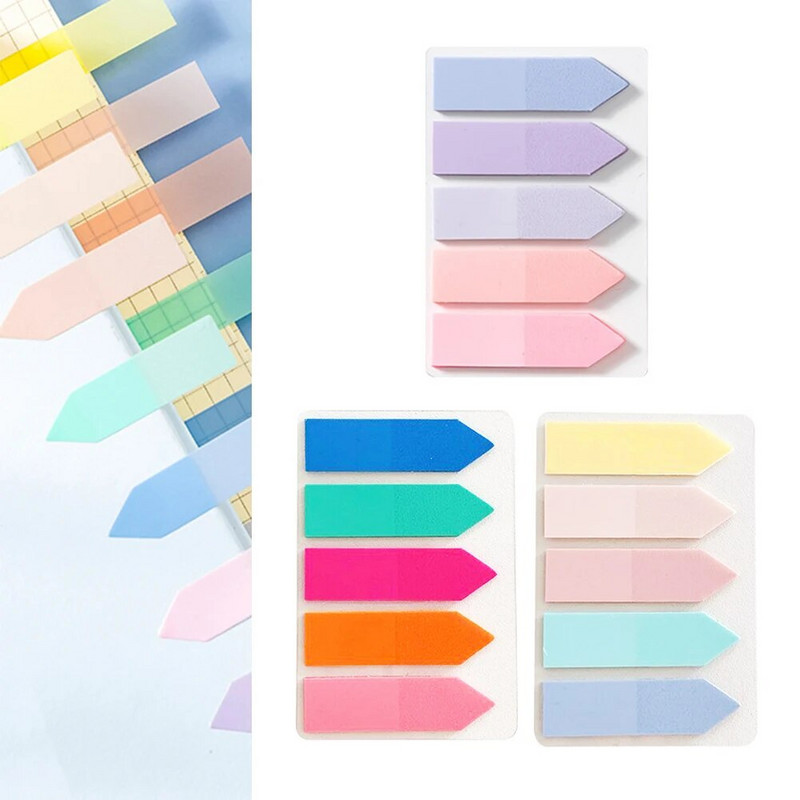 375 τμχ Βιβλία Καρτέλα κολλώδους ευρετηρίου Αρχείο μαθητή Γραφείο Εγγράψιμο Σχολείο Ταξινόμηση σελιδοδείκτης Σημείωση ανάγνωσης σελίδας Δείκτης 15 Χρώματα