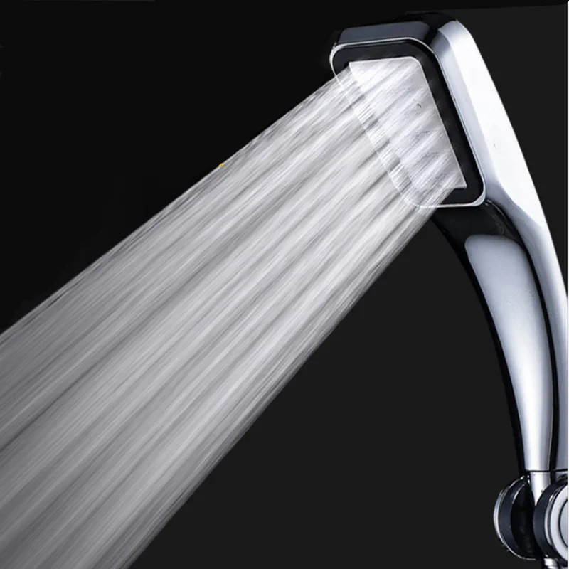 Horúci výpredaj 300-dierková sprchová hlavica, úspora vody, jeden kľúč na zastavenie vodnej trysky, vysokotlaková dažďová sprchová hlavica, kúpeľňové doplnky